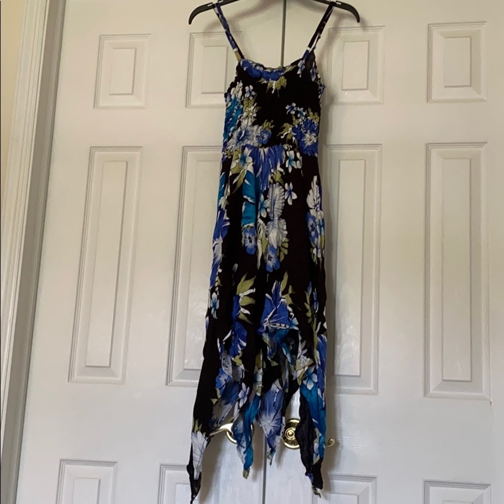 Black Floral Sundress